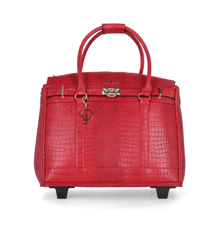Olivia Lauren Louna Sac à roulettes en Rouge
