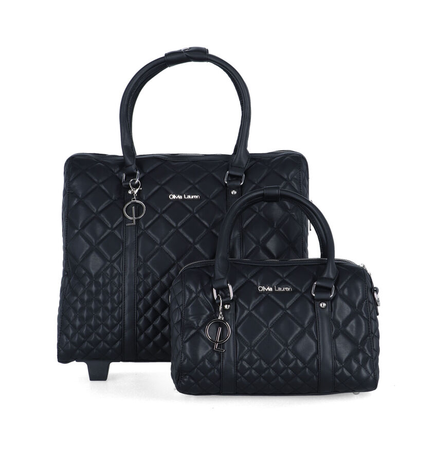 Olivia Lauren Black Night Sac à roulettes en Noir