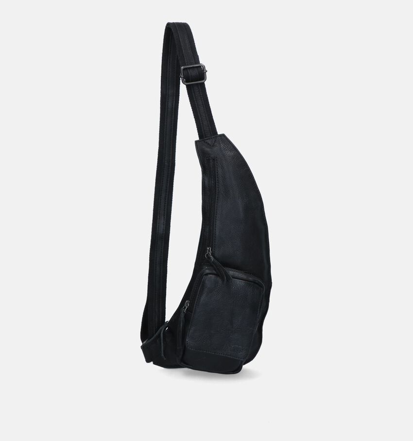 Bear Design Zwarte Crossbody Tas