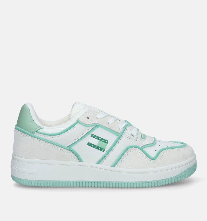 Tommy Hilfiger TJW Retro Foam Edge Baskets en Blanc