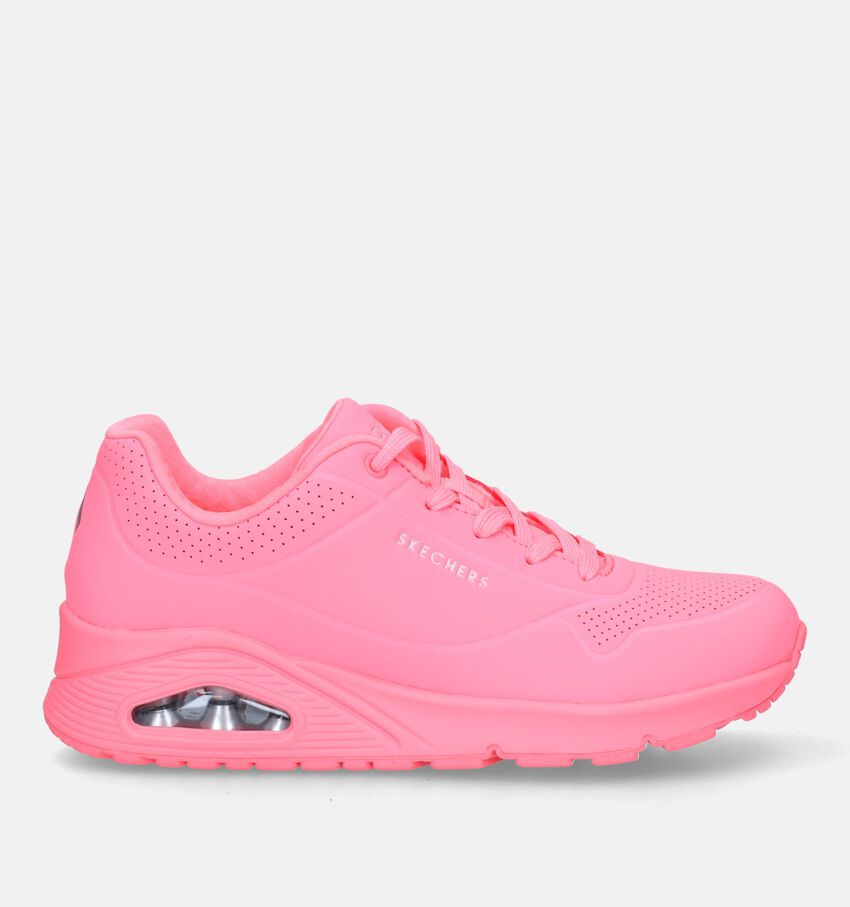 Skechers Uno Stand On Air Baskets en Rose