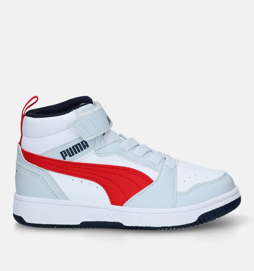 Puma Rebound V6 Mid Grijze Sneakers