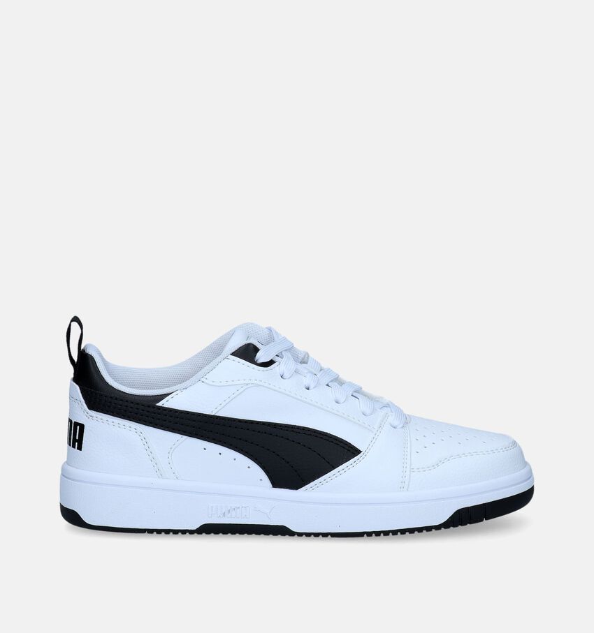 Puma Rebound v6 lo Baskets en Blanc