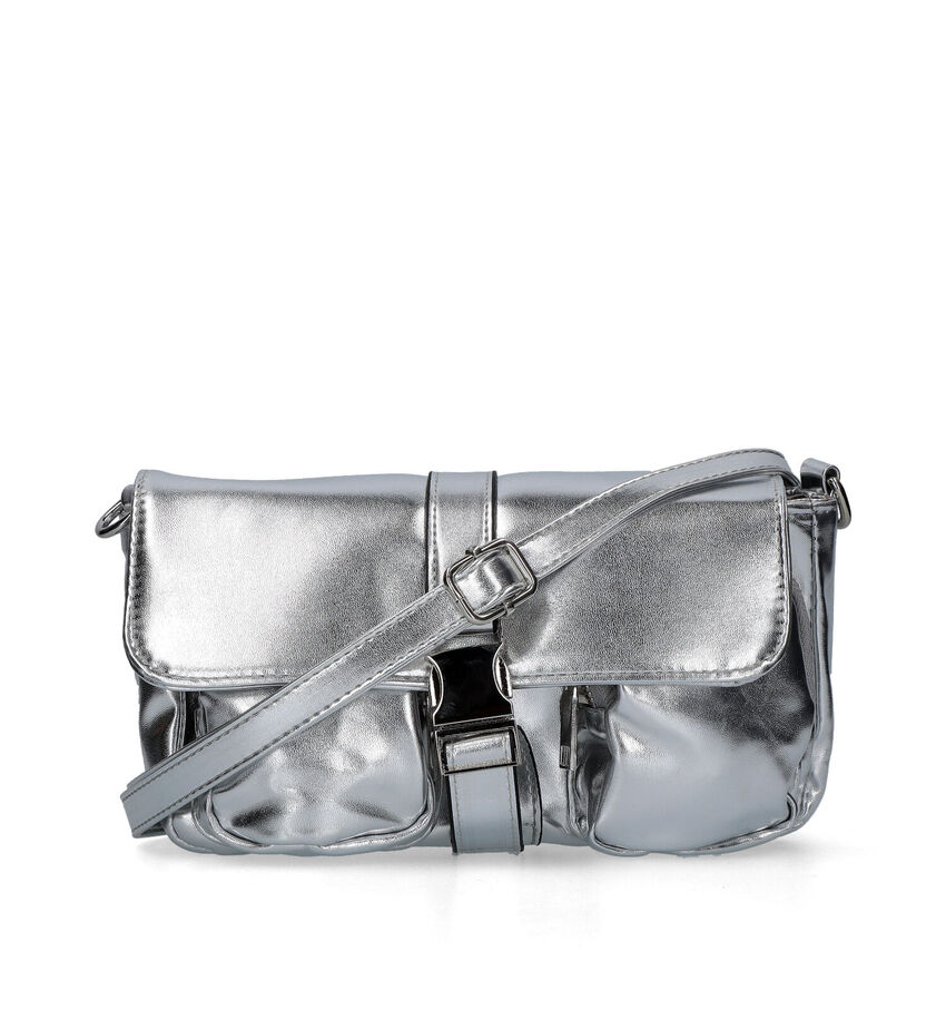 J.M Factory Zilveren Crossbody Tas