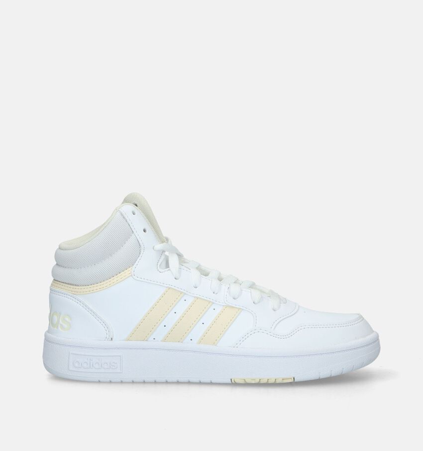 adidas Hoops 3.0 Mid Baskets en Blanc