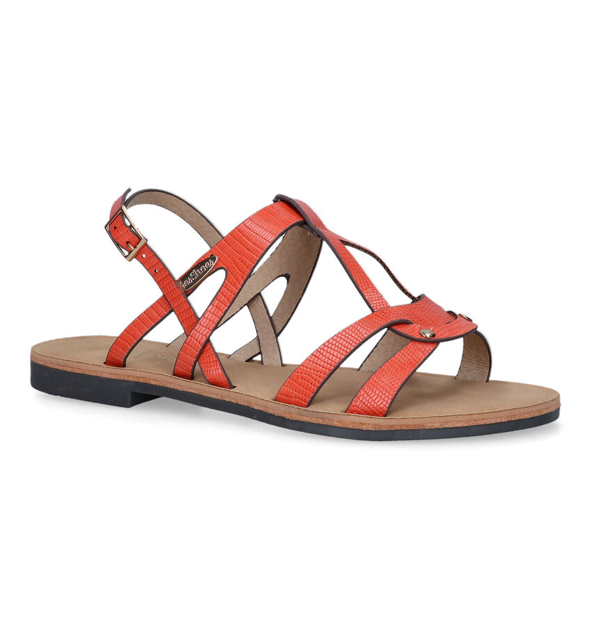 Dees Shoes Milorus Oranje Sandalen