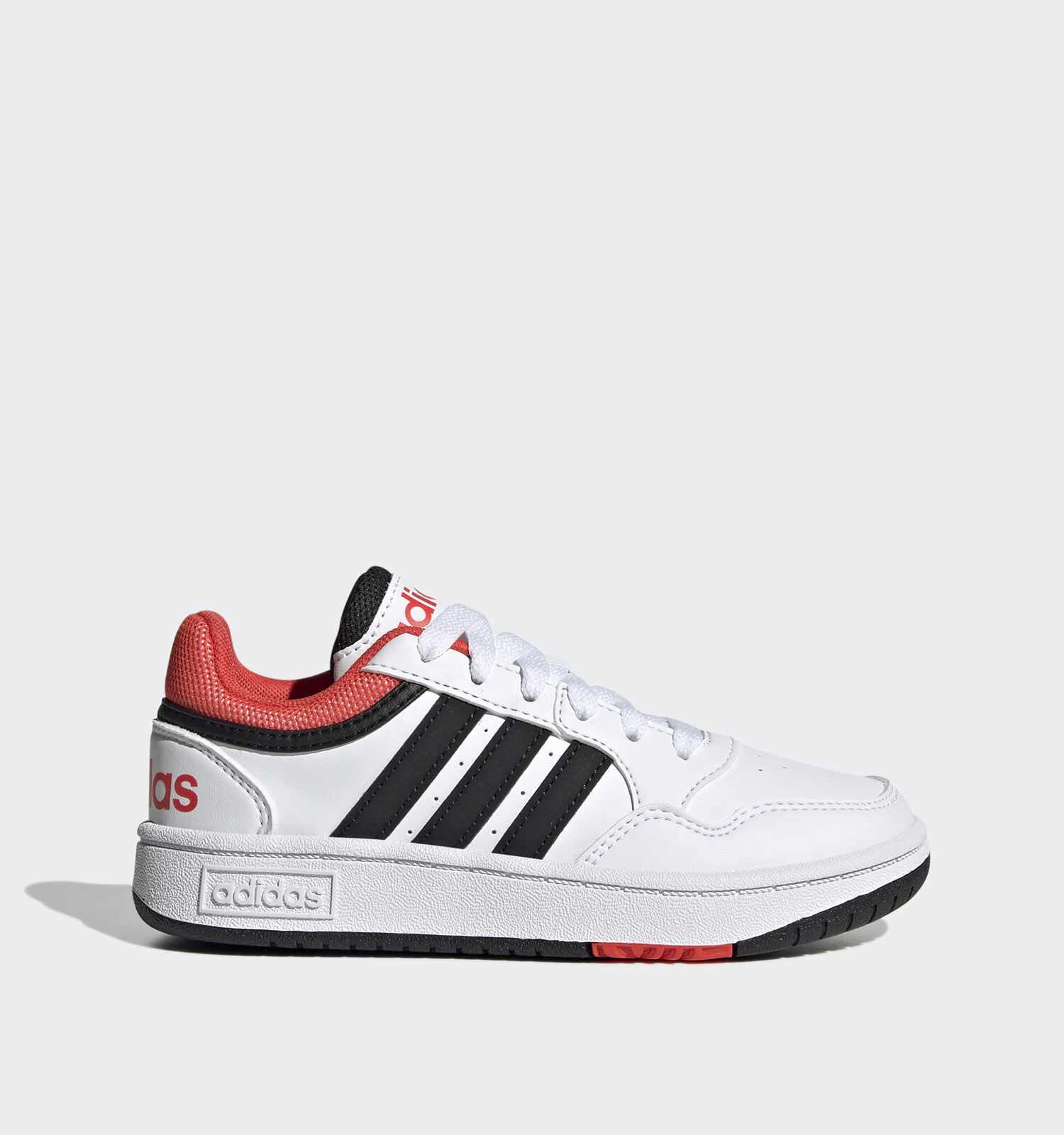Adidas wit met zwarte strepen | Online op TORFS.BE | Gratis verzending en  retour
