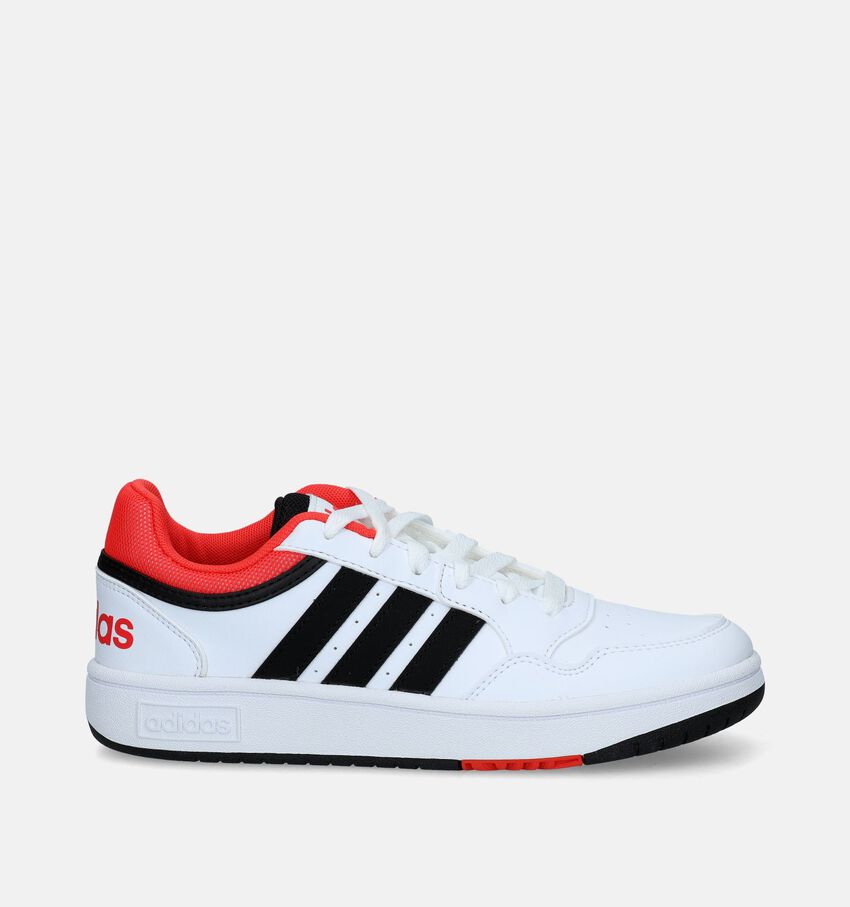 adidas Hoops 3.0 K Witte Sneakers