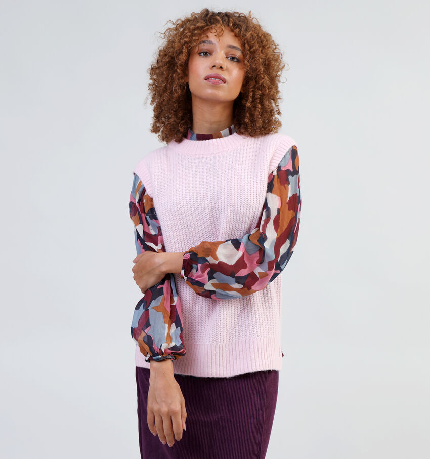 comma casual identity Roze Debardeur