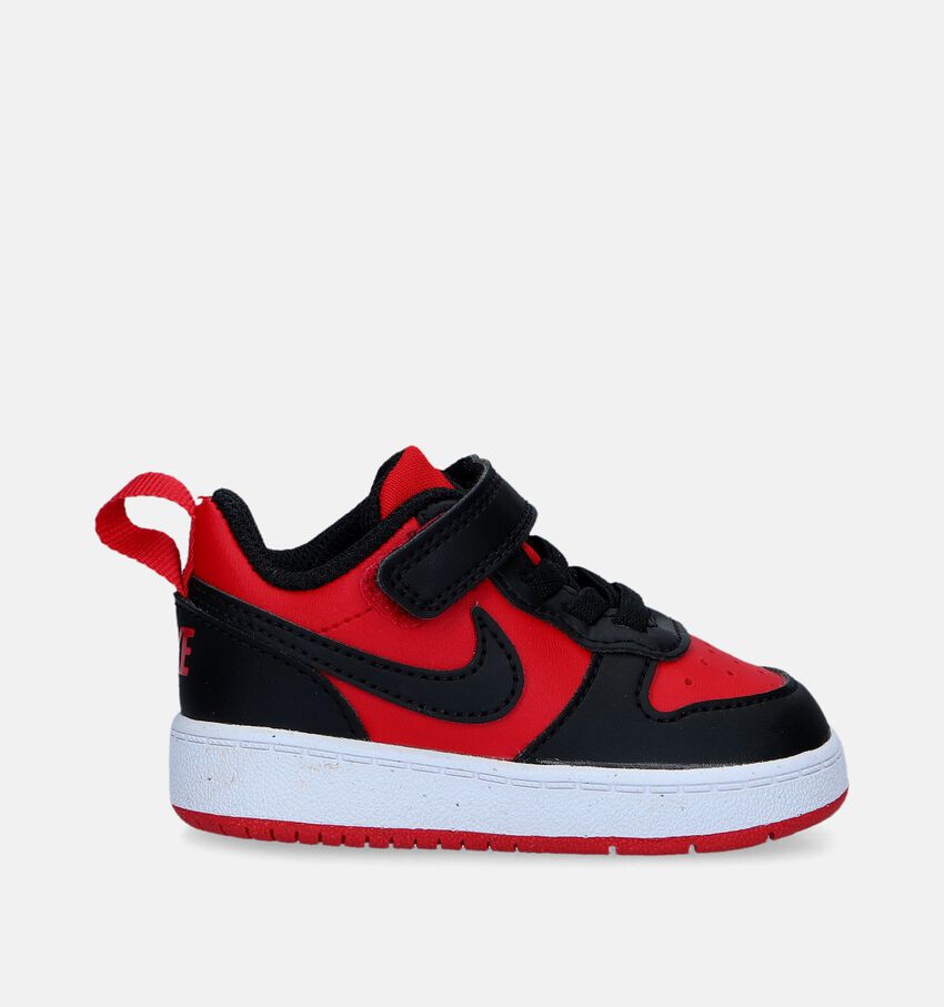 Nike Court Borough Low 2 TD Zwarte Babysneakers