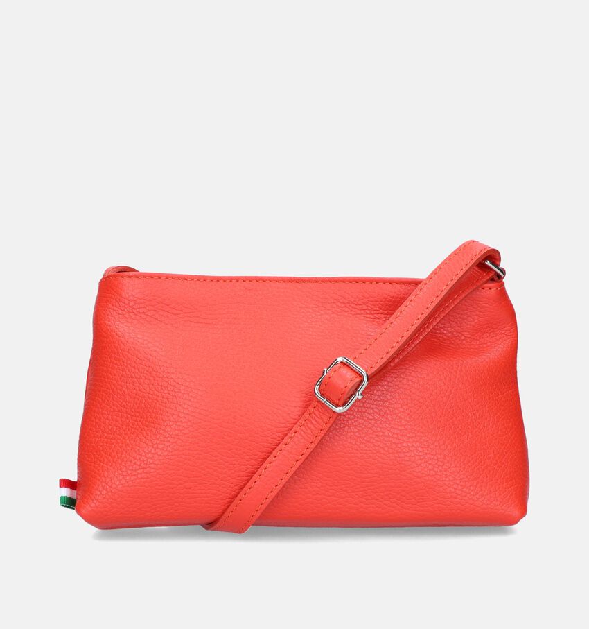 Time Mode Huz Oranje crossbody tas