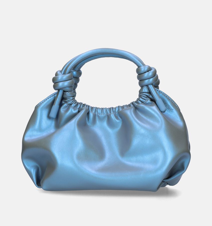 Hvisk Jolly Shiny Structure Sac de main en Bleu