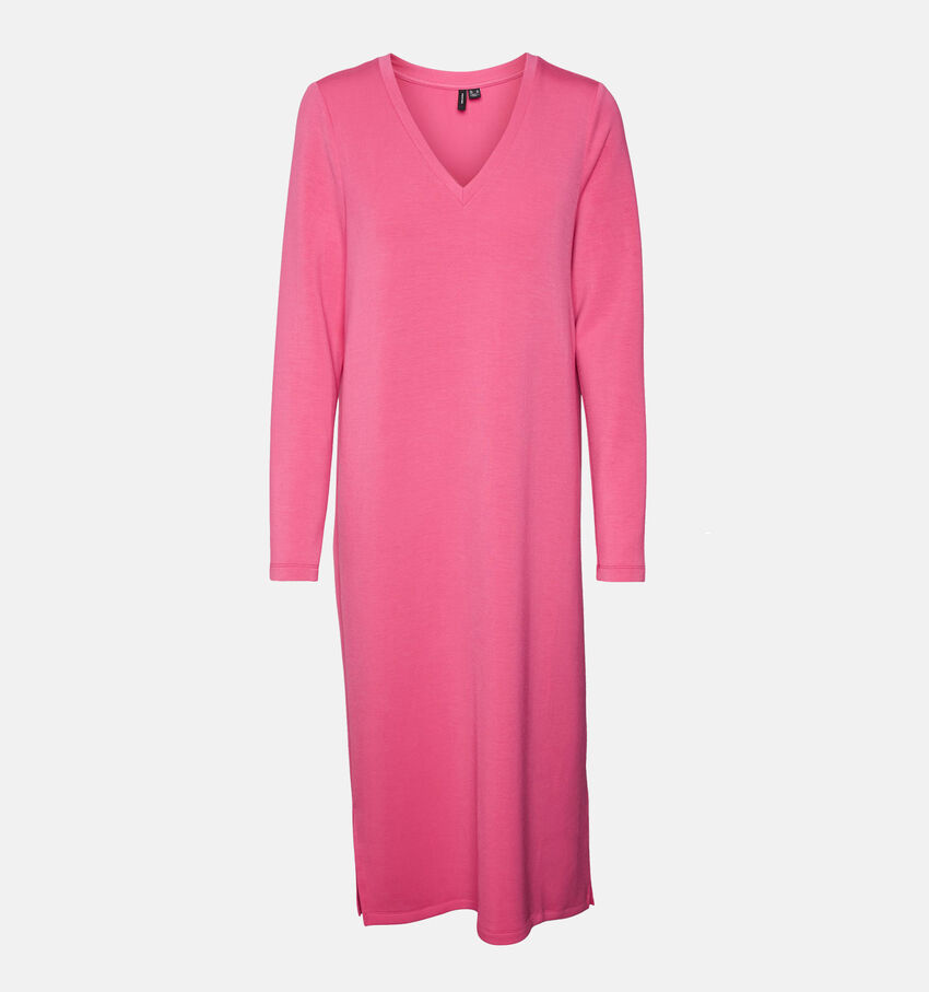Vero Moda Silky Roze Midi jurk