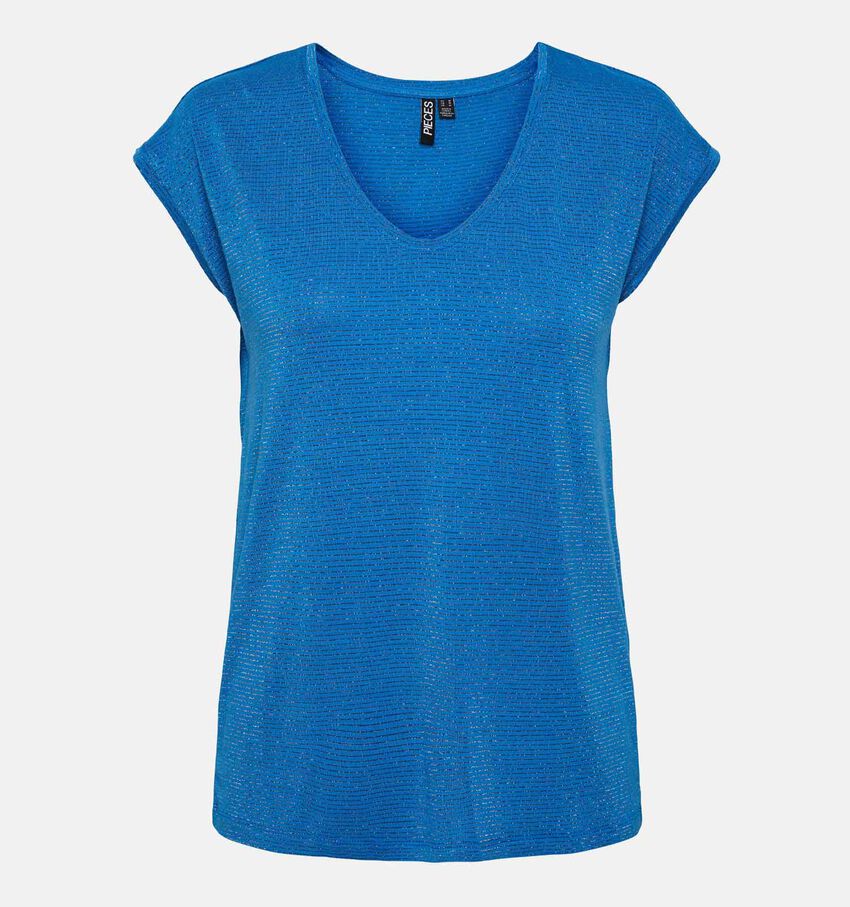 Pieces Billo Blauw T-shirt