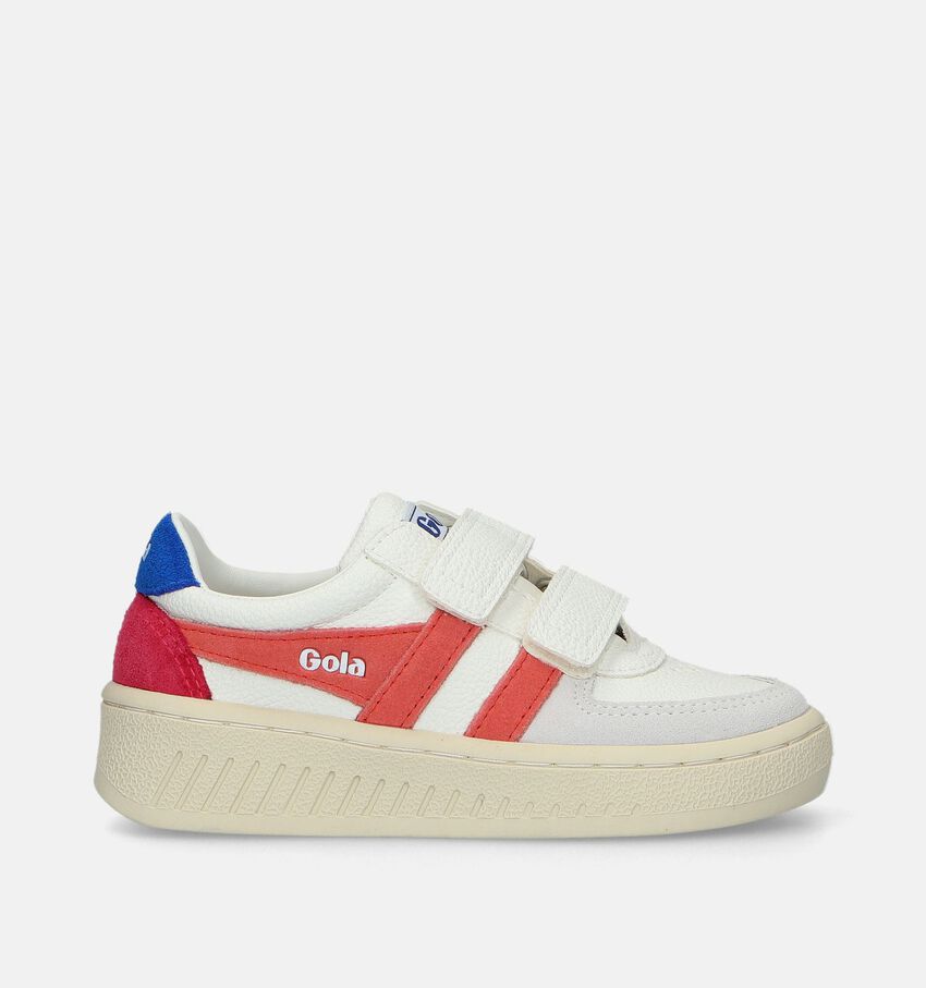 Gola Grandslam Trident Strap Witte Sneakers