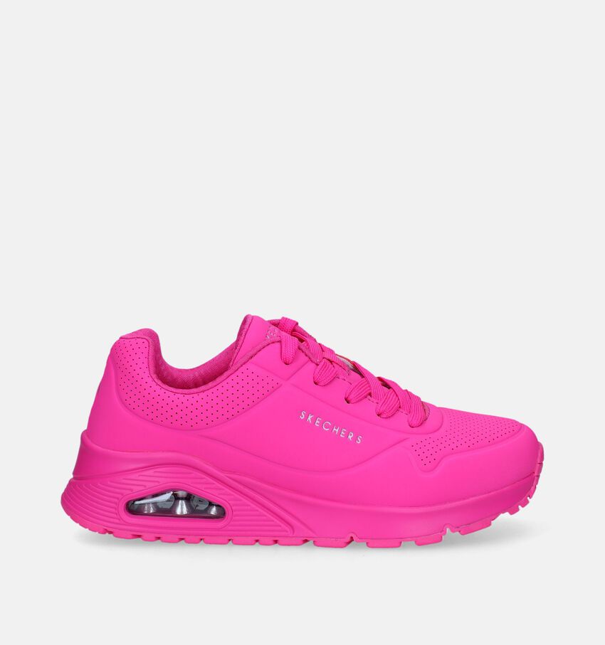 Skechers Uno Fuchsia Sneakers