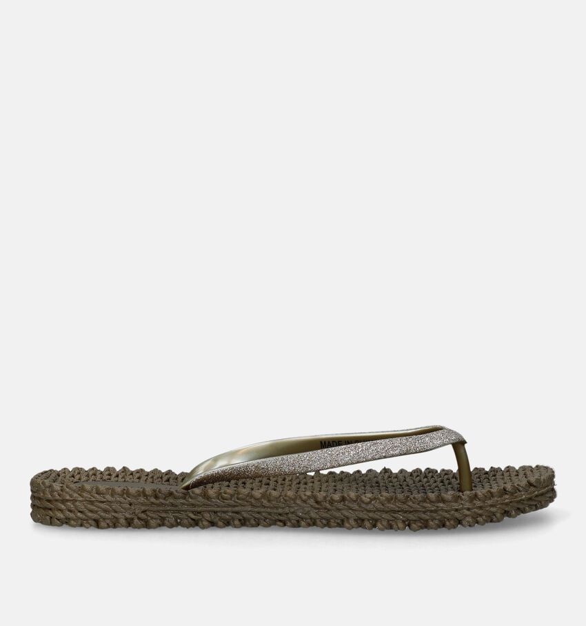 Ilse Jacobsen Cheerful Bronzen Teenslippers