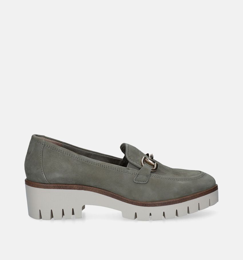 Tamaris Loafers en Vert kaki