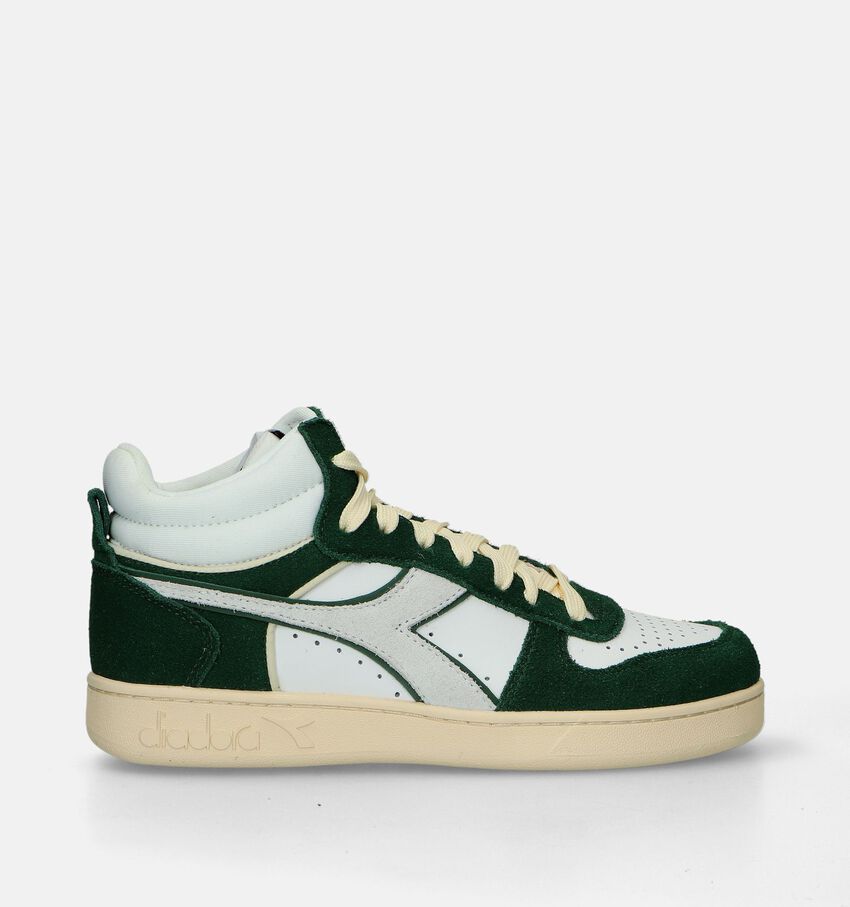 Diadora Magic Basket Demi Cut Baskets en Blanc