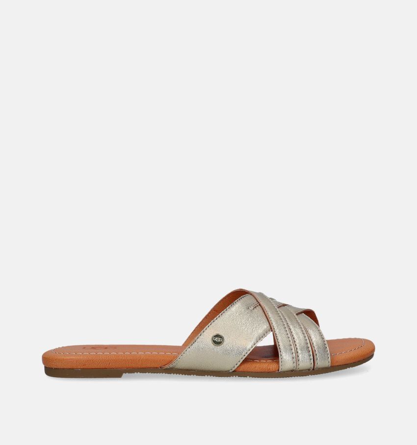 UGG Kenleigh Slide Nu-pieds en Or