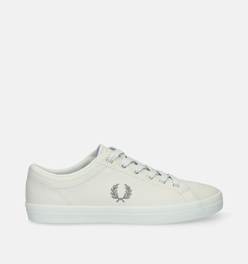 Fred Perry Baseline Chaussures à lacets en Écru