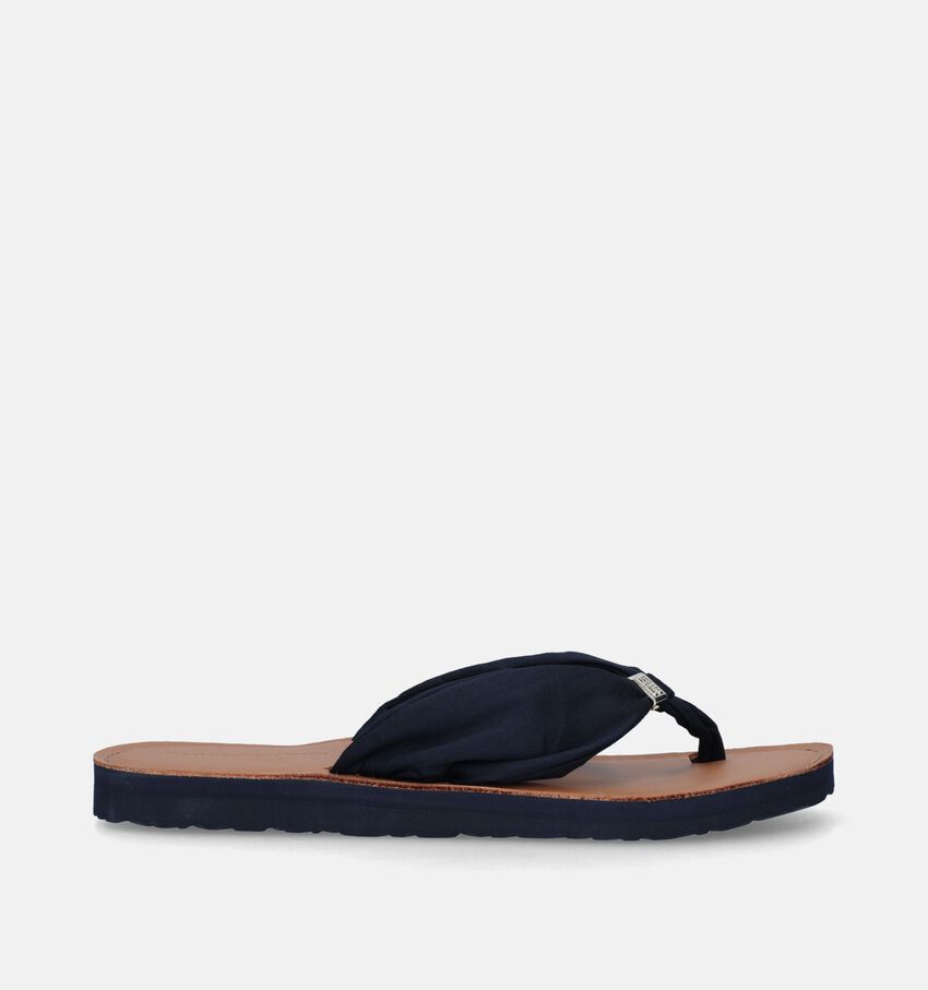 Tommy Hilfiger Elevated Beach Blauwe Teenslippers