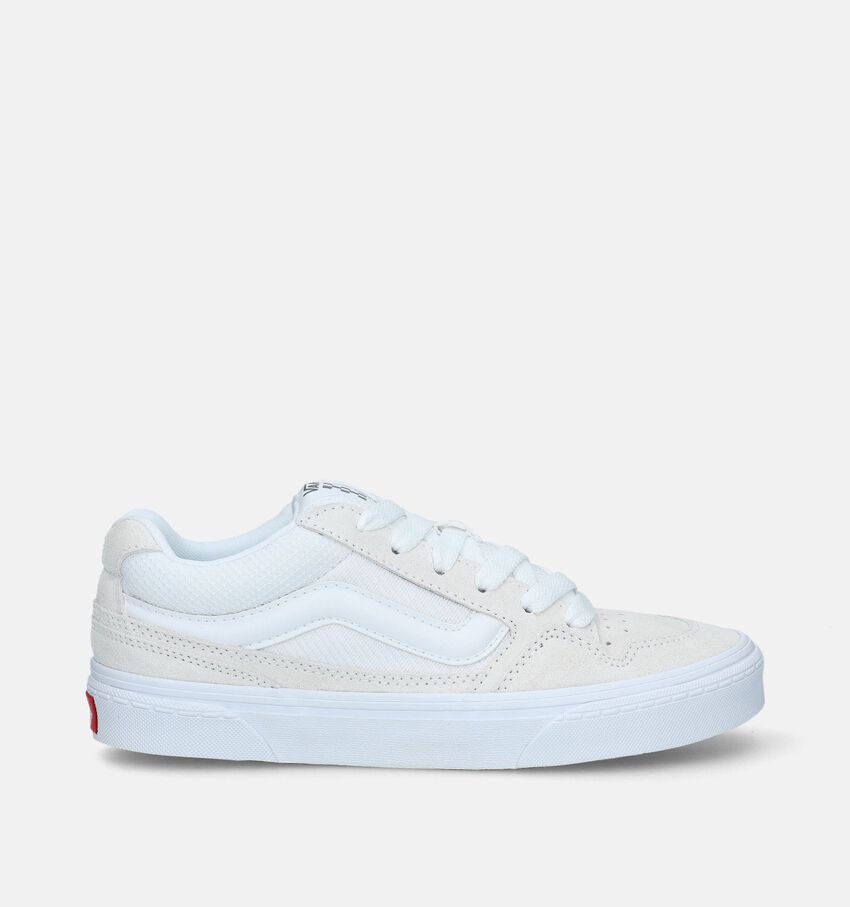 Vans Caldrone Baskets de skate en Blanc