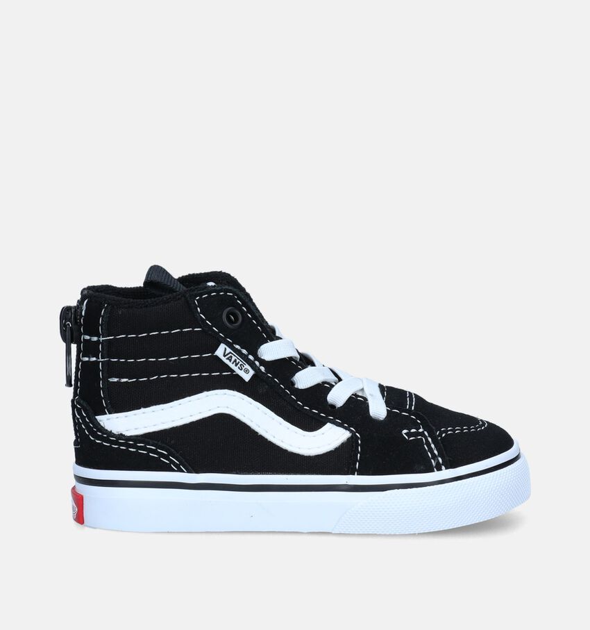 Vans Filmore TD Hi Zip Zwarte Babysneakers