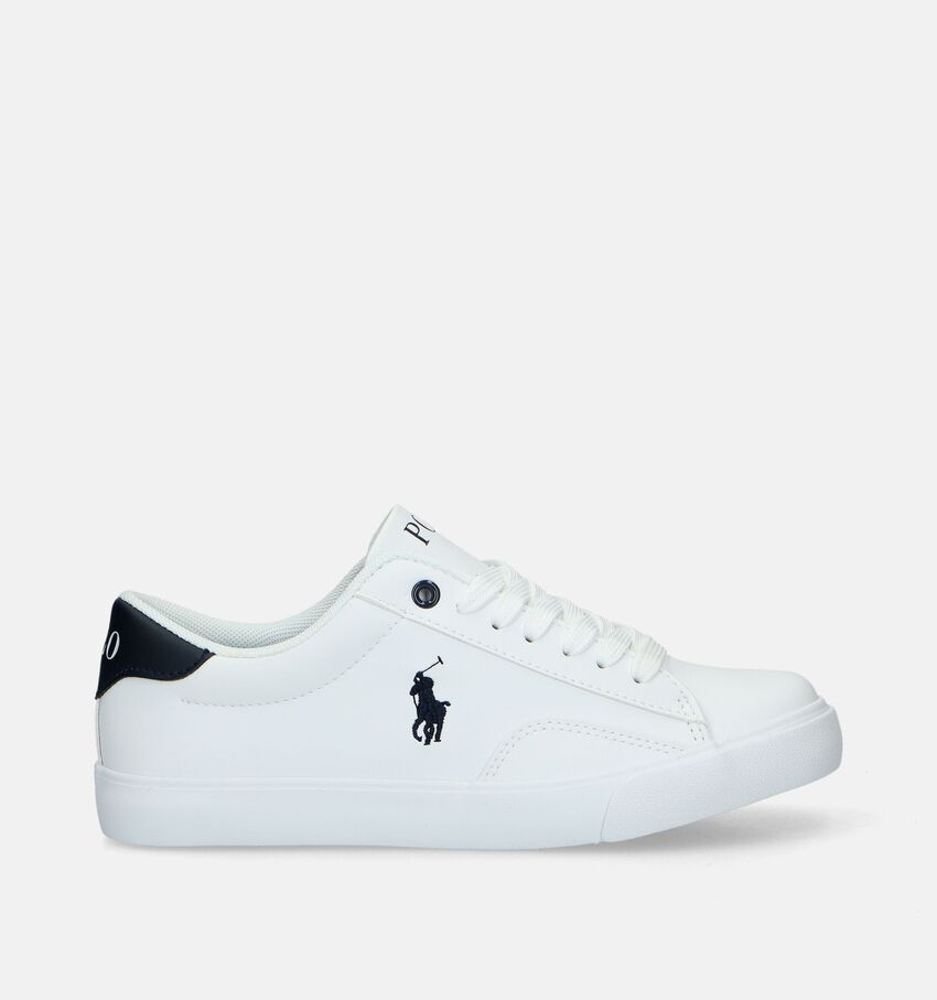 Polo Ralph Lauren Theron Witte Veterschoenen