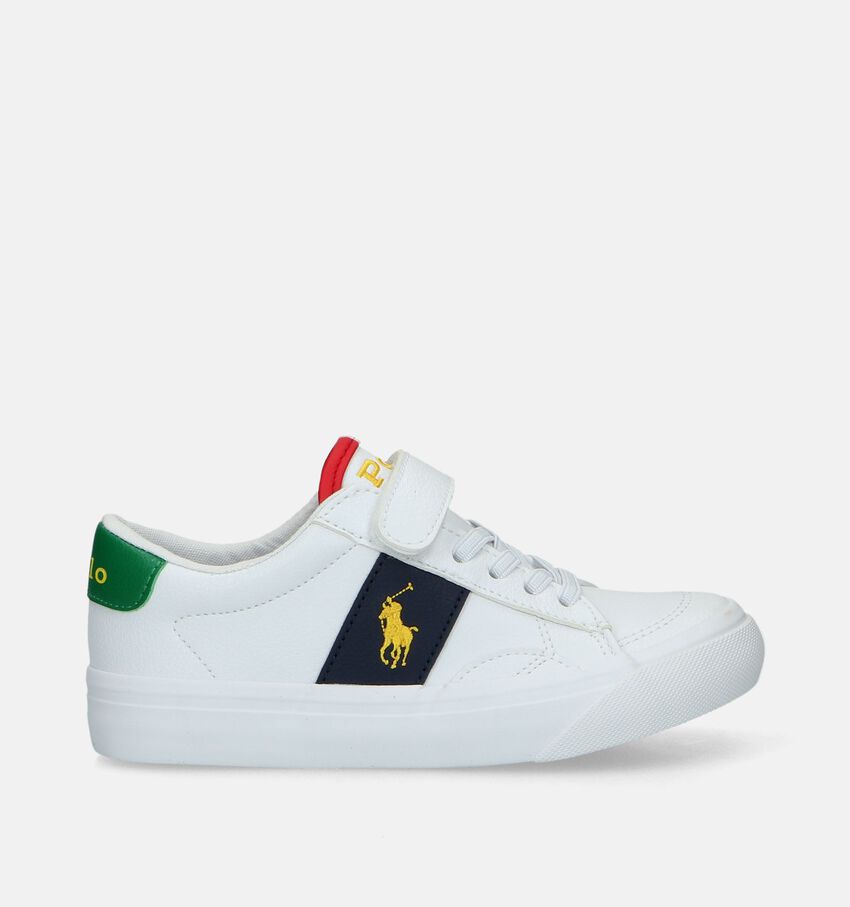 Polo Ralph Lauren Ryley Witte Lage schoenen