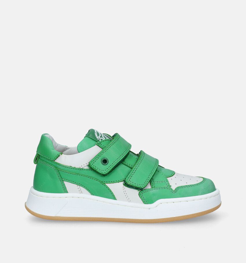 STONES and BONES Ricer Groene Velcroschoenen