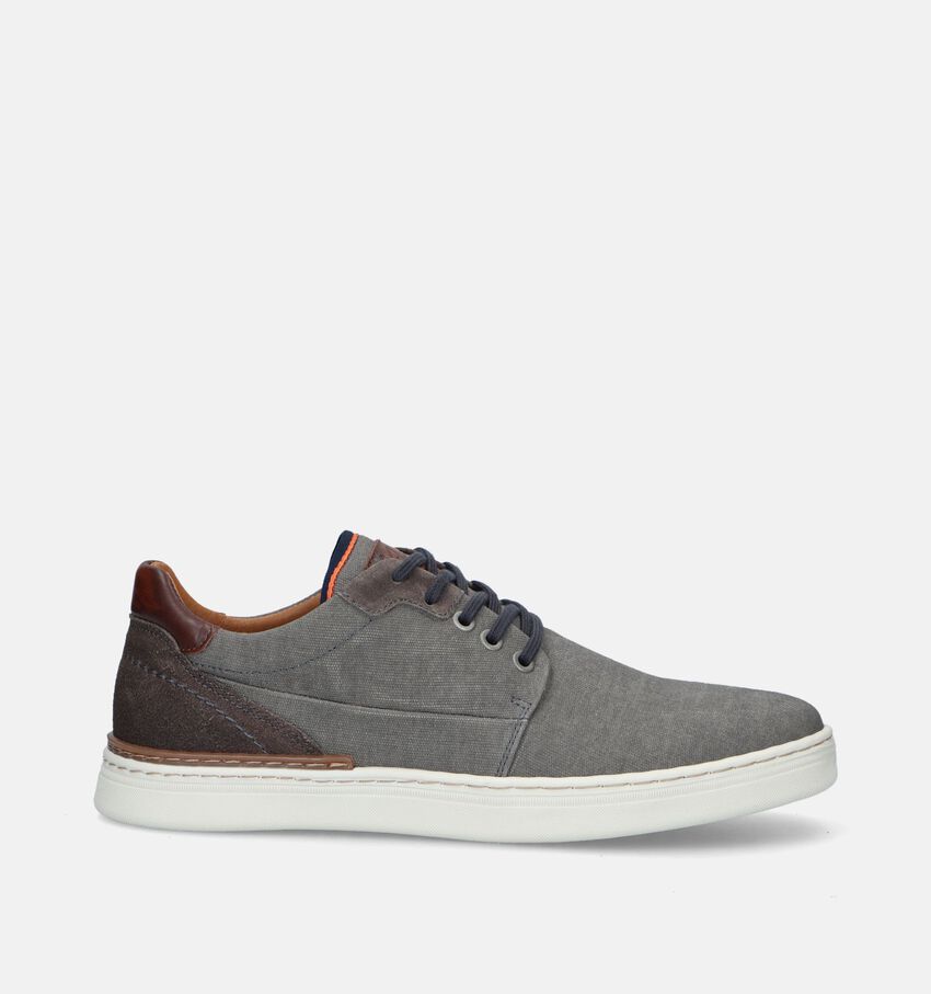 Bullboxer Grijze Veterschoenen