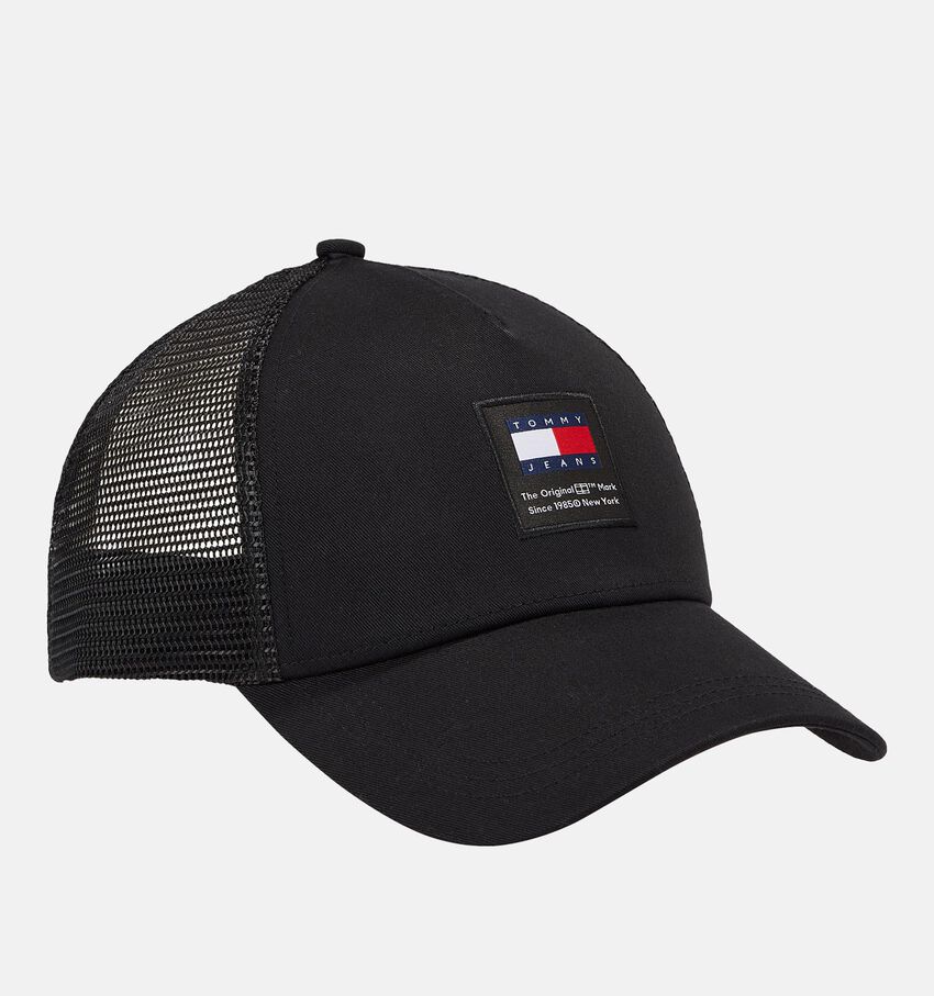 Tommy Hilfiger Modern Patch Trucker Cap Zwarte Pet