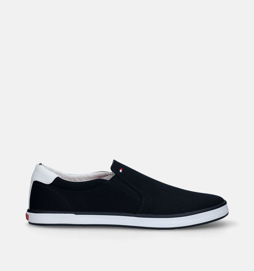 Tommy Hilfiger Iconic Baskets slip-on en Bleu