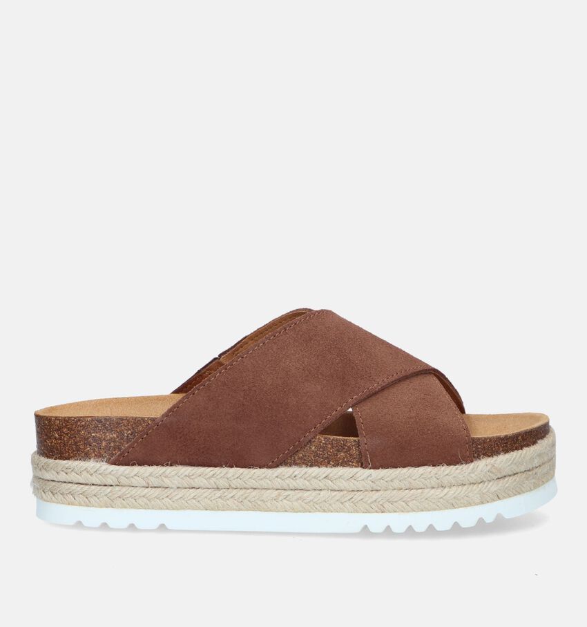 Scholl Malinda Cross Bruine Slippers