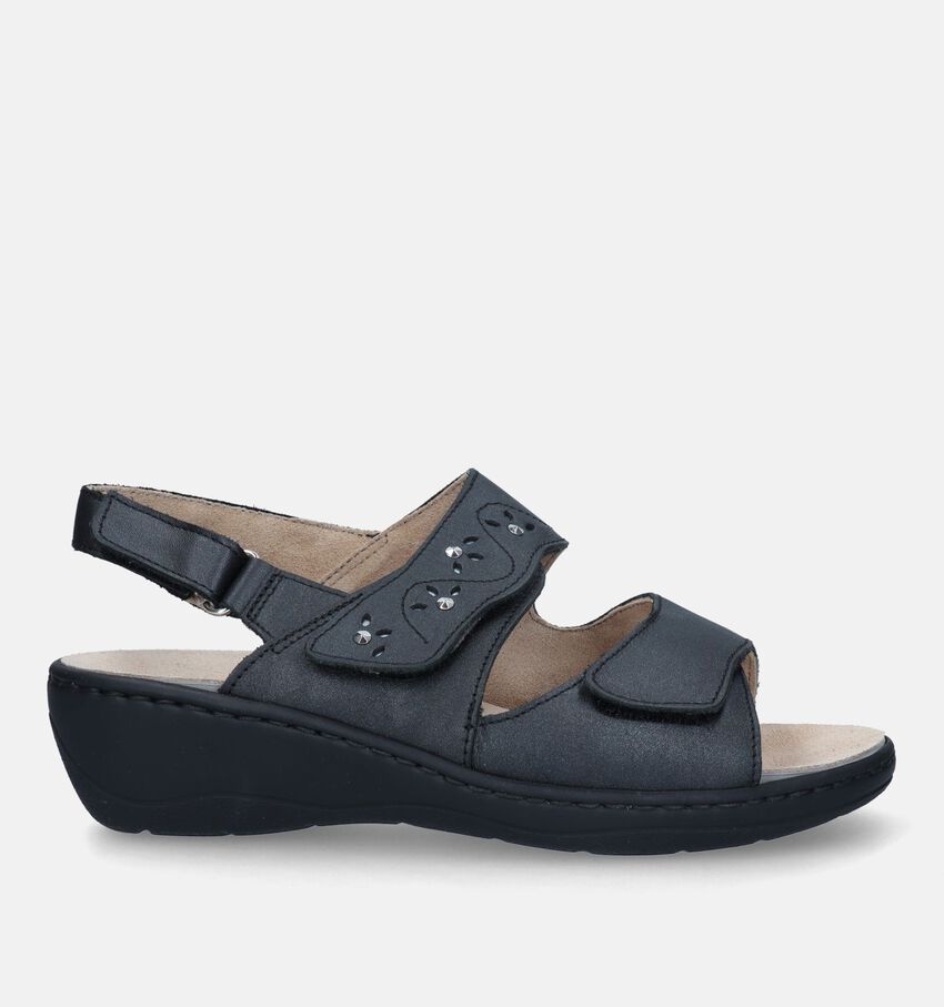 Scholl Porzia Zwarte Sandalen
