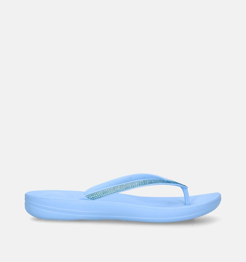 FitFlop Iqushion Ombre Sparkle Tongs en Bleu