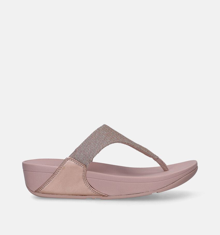 FitFlop Lulu Shimmerlux Tongs en Rose