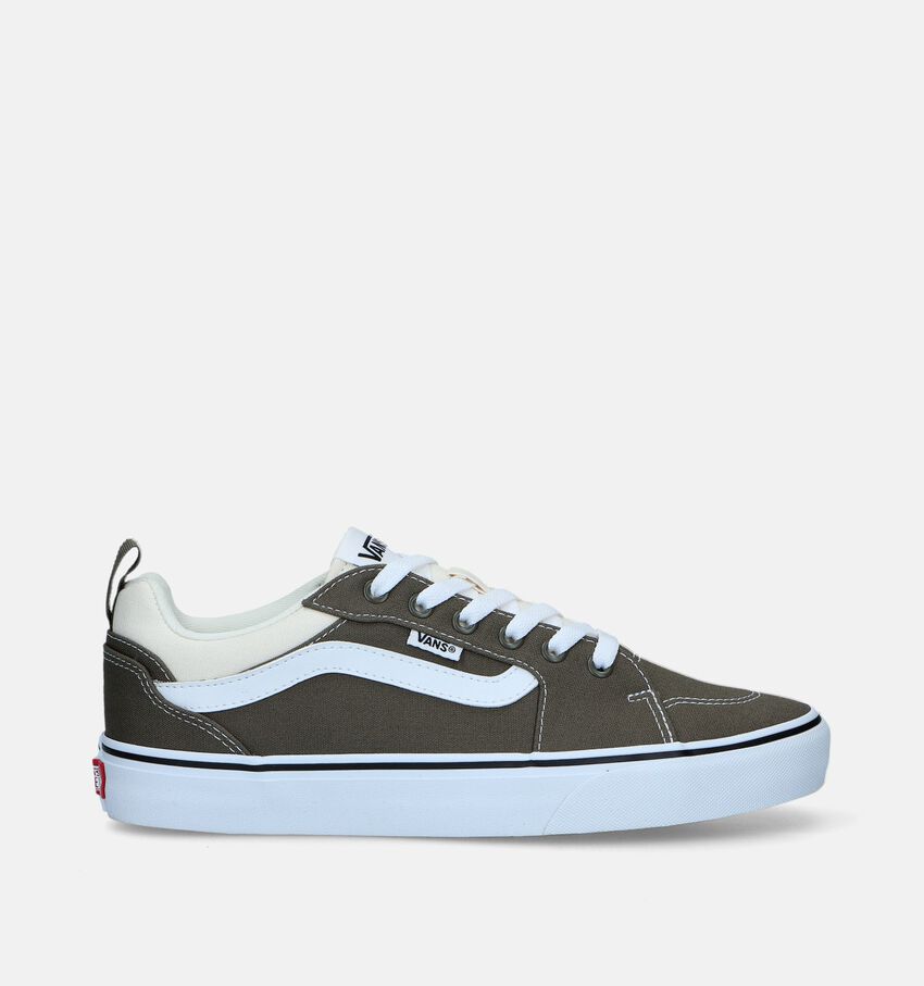 Vans Filmore Baskets de skate en Vert Kaki