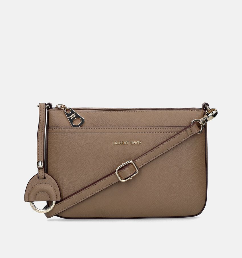 Laurent David Nos 006 Taupe Crossbody Tas