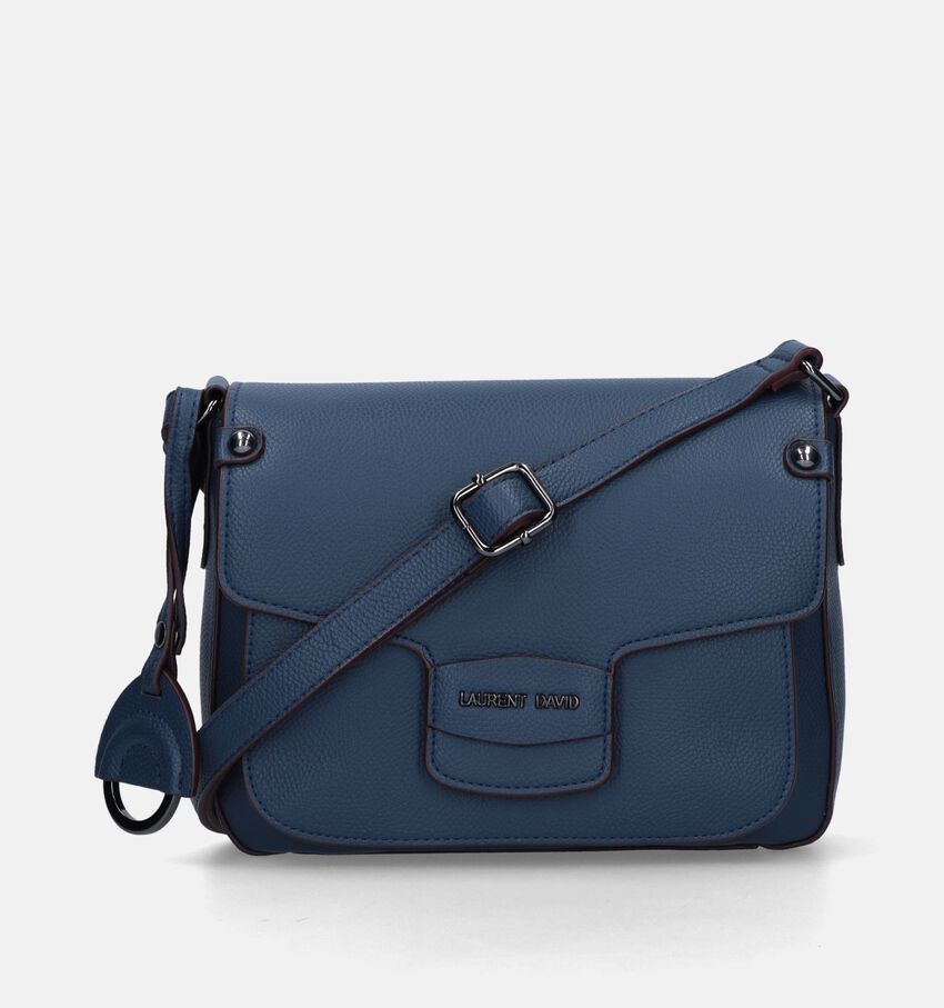 Laurent David Nos Blauwe Crossbody Tas