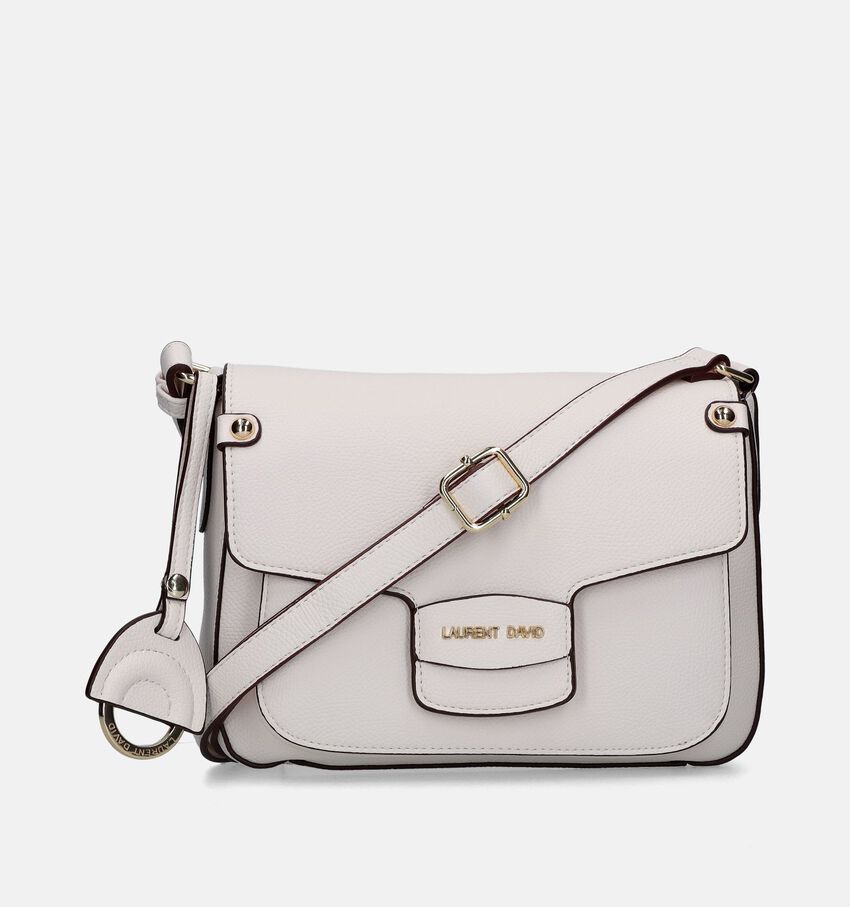 Laurent David Nos Witte Crossbody Tas