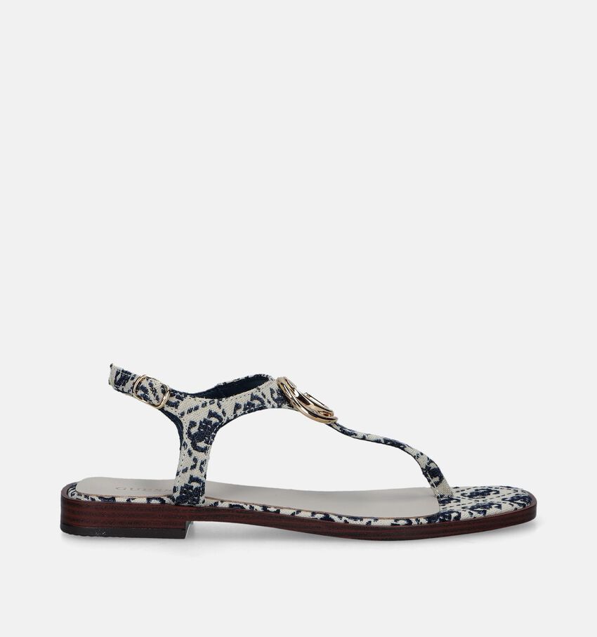 Guess Miry Blauwe Sandalen