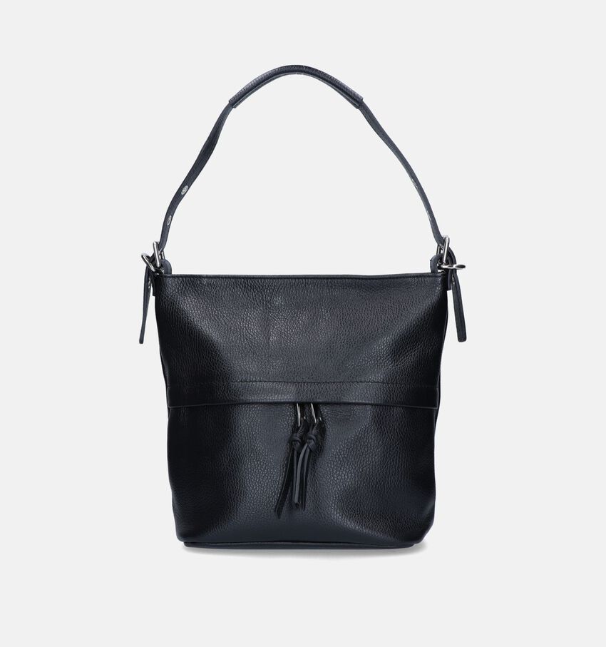 Time Mode Chen Zwarte Crossbody tas