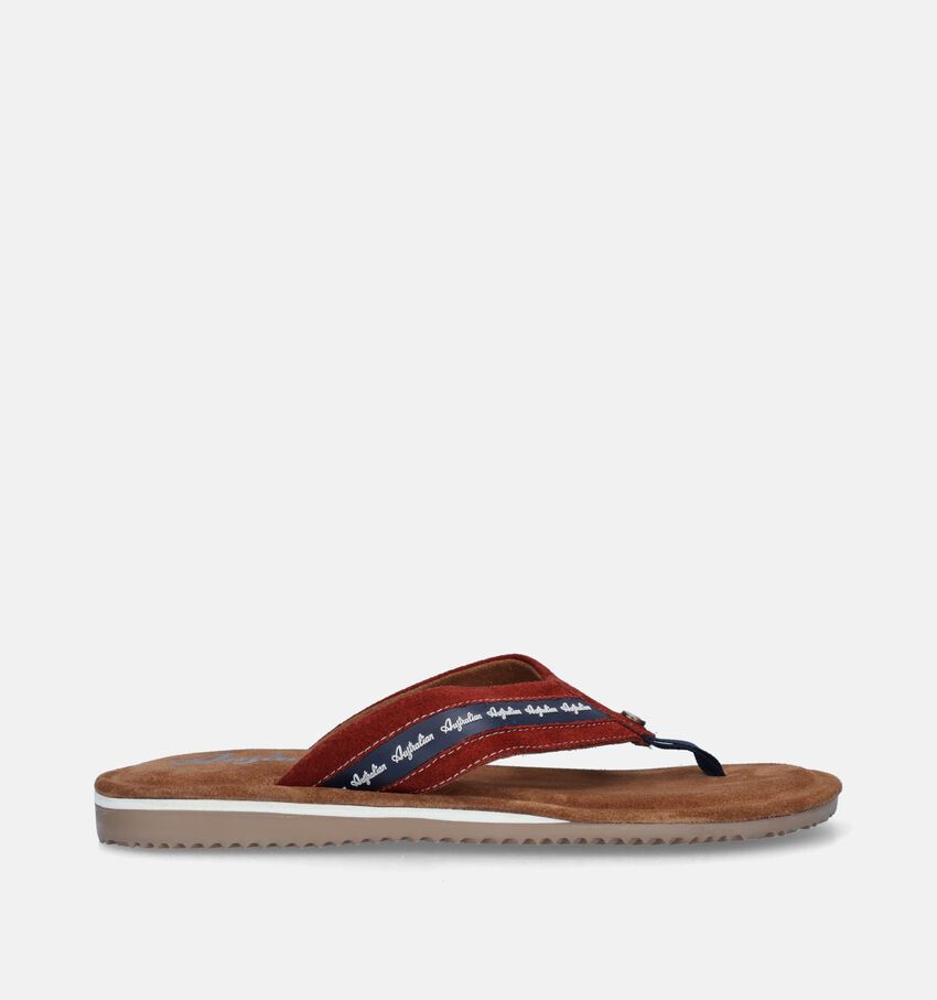 Australian Azurro Cognac Teenslippers