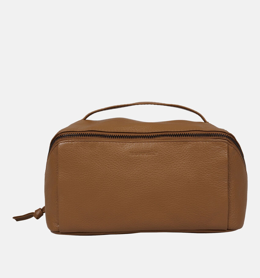 Burkely Trousse de toilette en Cognac