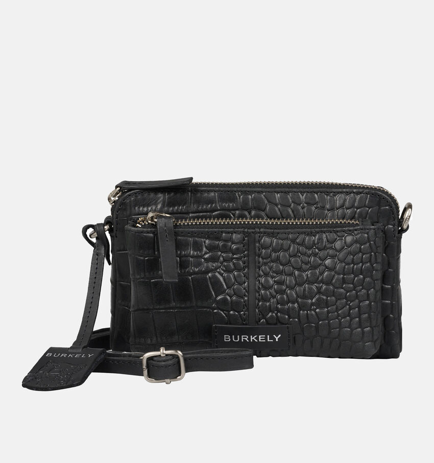 Burkely Zwarte Crossbody tas