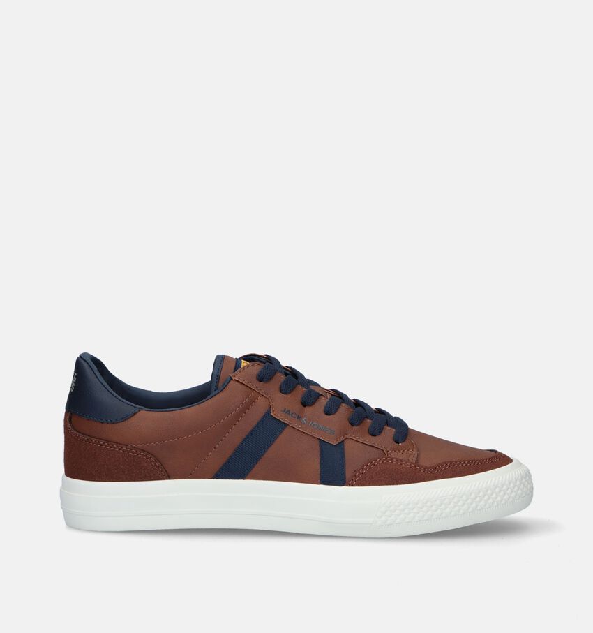 Jack & Jones Morden PU Chaussures à lacets en Cognac