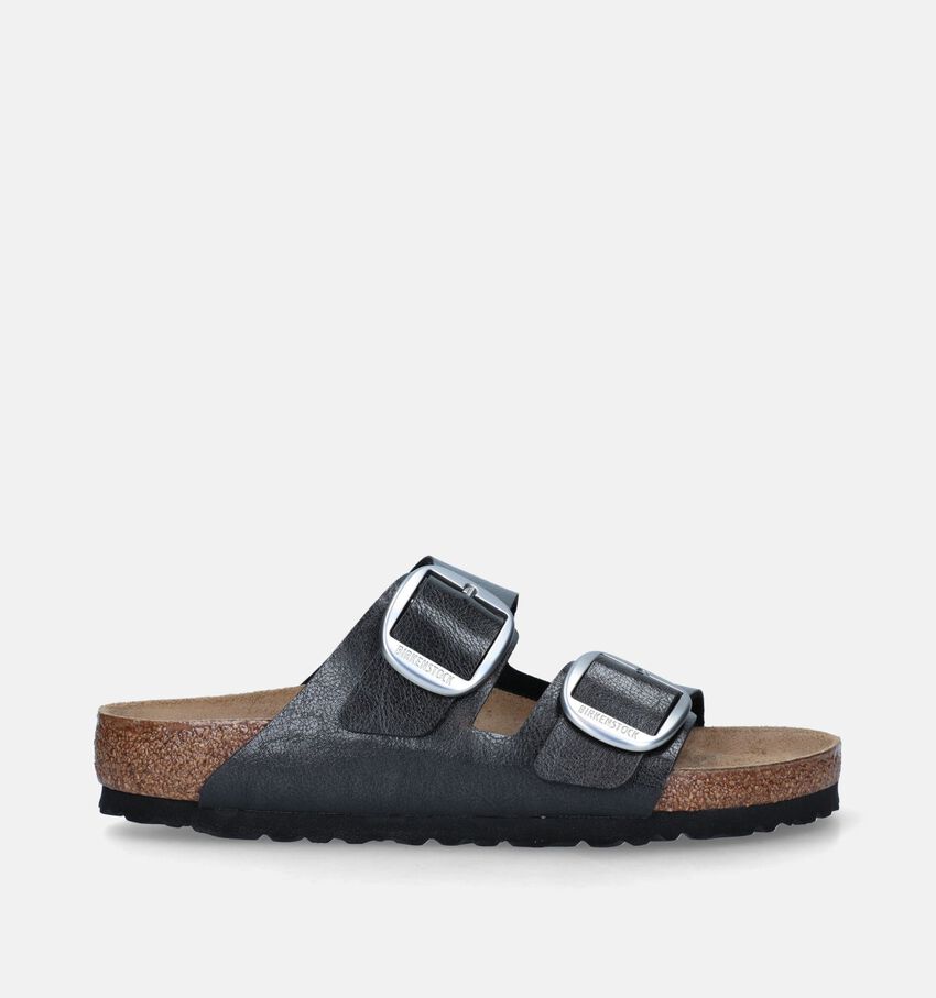 Birkenstock Arizona Big Buckle Zwarte Slippers