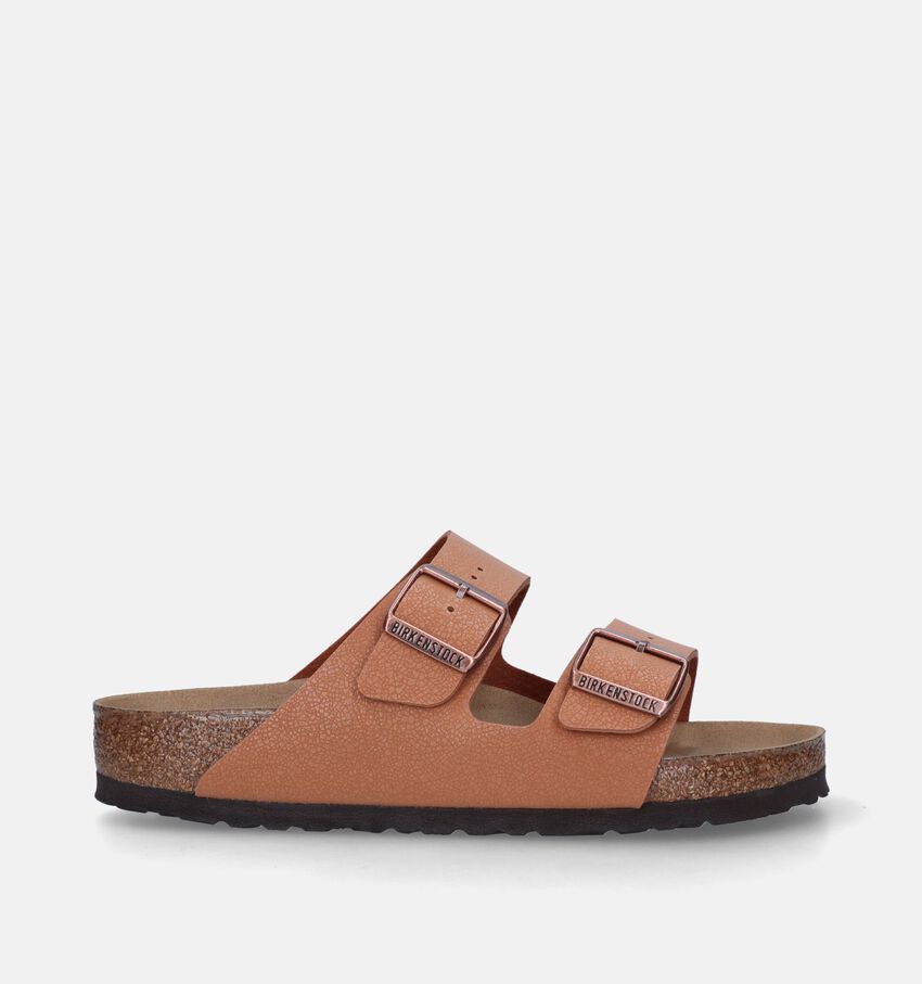 Birkenstock Arizona Vegan Nu-pieds en Brun